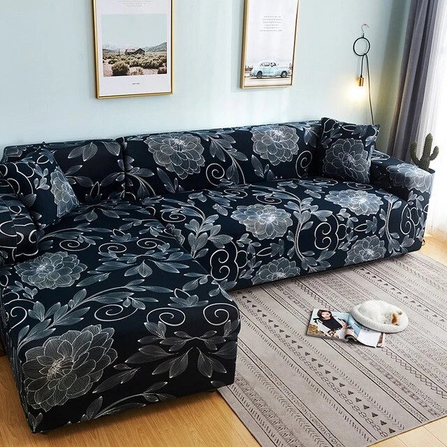 A Nordic Chaise Lounge Sofa Cover sold by WorkZen Interiors
