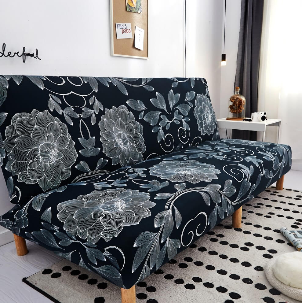A Nordic Chaise Lounge Sofa Cover sold by WorkZen Interiors