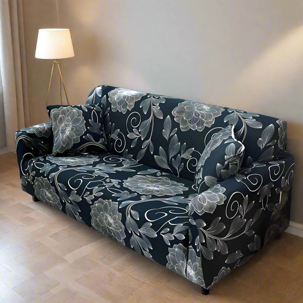 A Nordic Chaise Lounge Sofa Cover sold by WorkZen Interiors