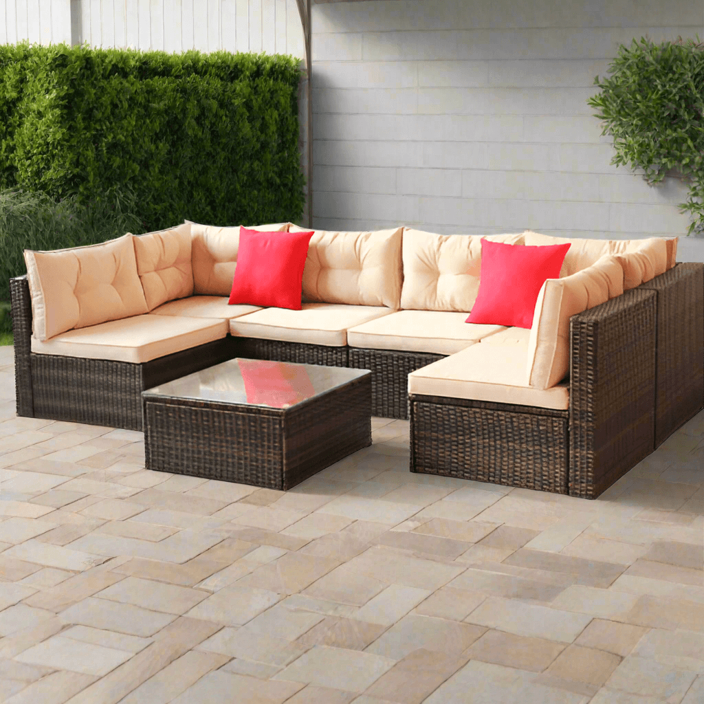 A Patio Sectional Set sold by WorkZen Interiors