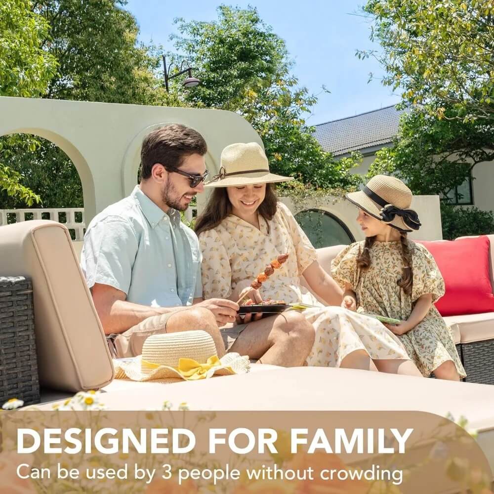 A Patio Sectional Set sold by WorkZen Interiors