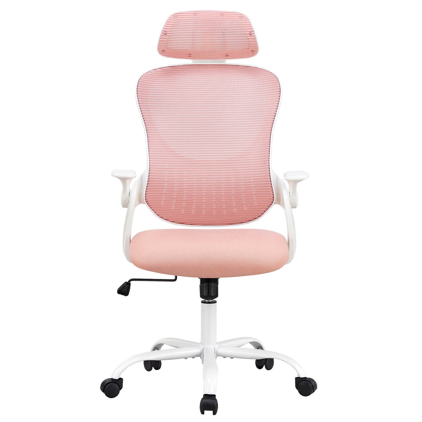 A  Pink Mesh Back Office Desk Chair  sold by WorkZen Interiors