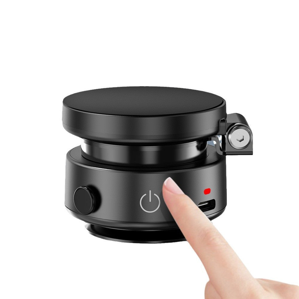 A black Magnetic Phone Holder sold by WorkZen Interiors