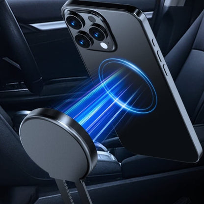 A black Magnetic Phone Holder sold by WorkZen Interiors