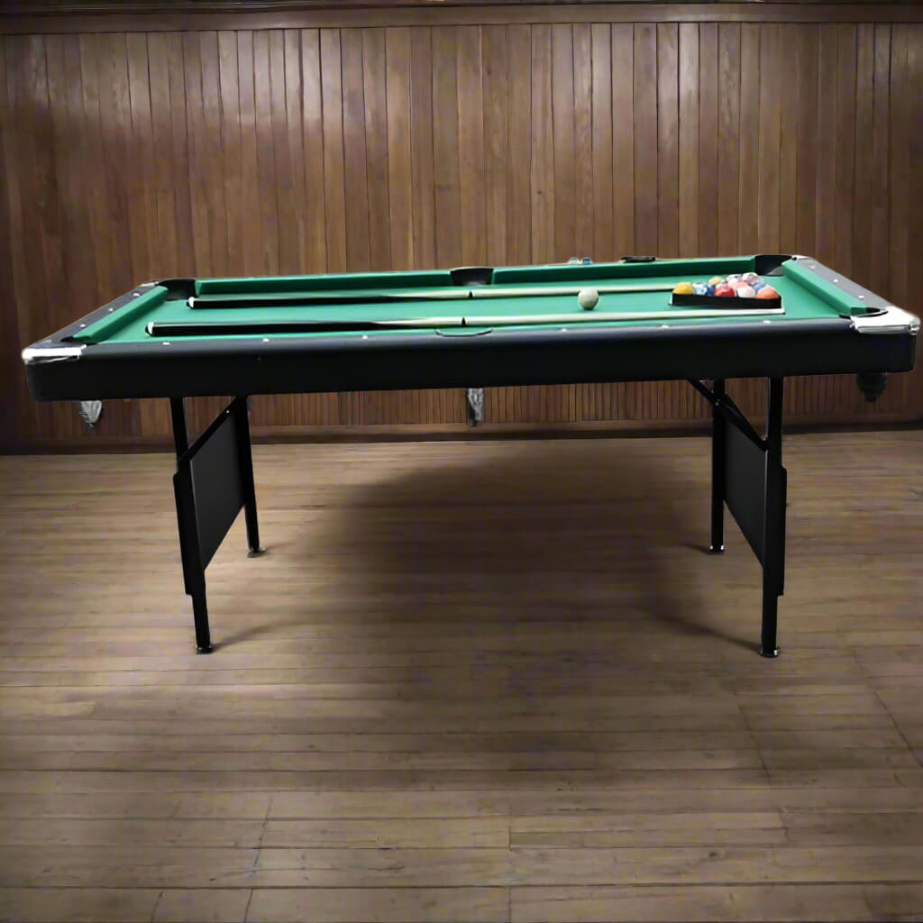A green snooker table sold by WorkZen Interiors