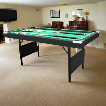 A green snooker table sold by WorkZen Interiors