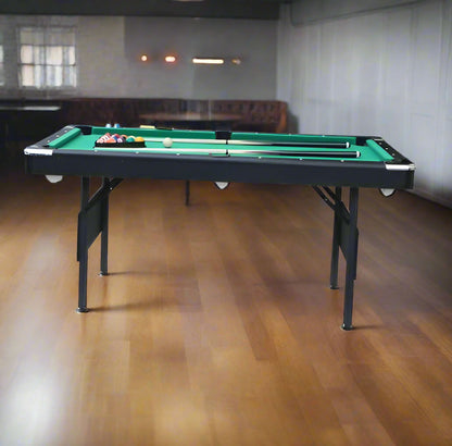 A green snooker table sold by WorkZen Interiors