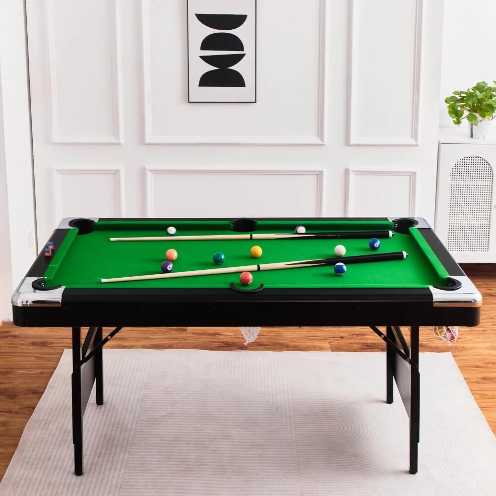A green snooker table sold by WorkZen Interiors