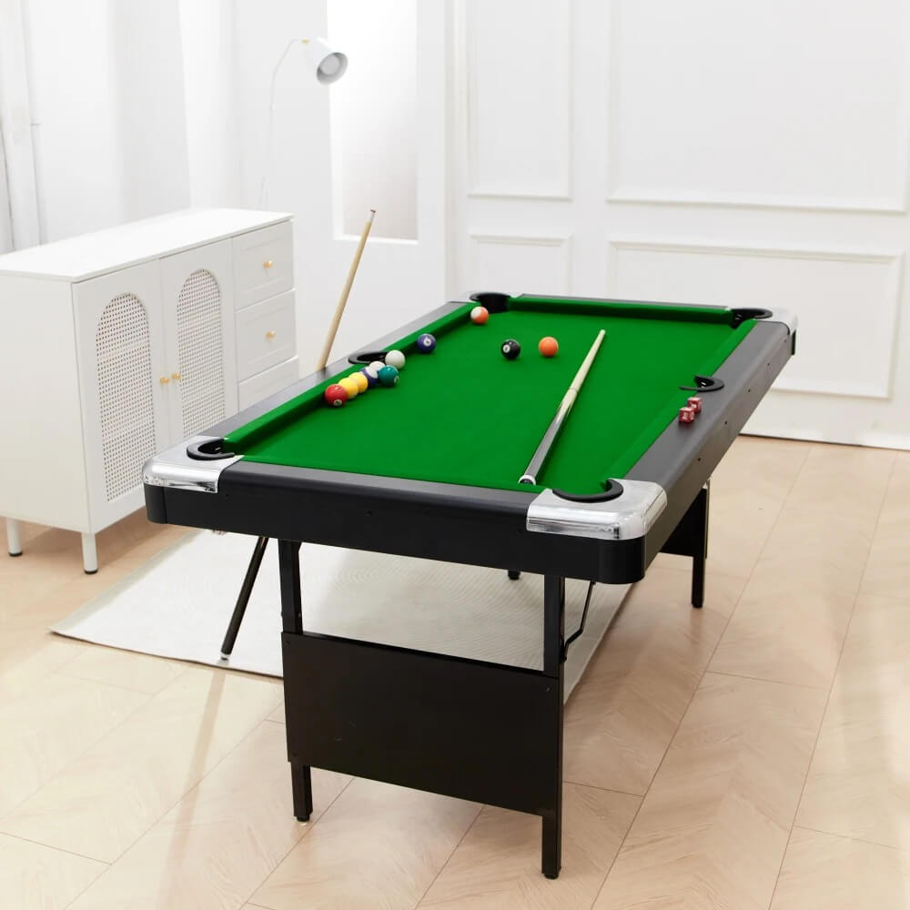 A green snooker table sold by WorkZen Interiors