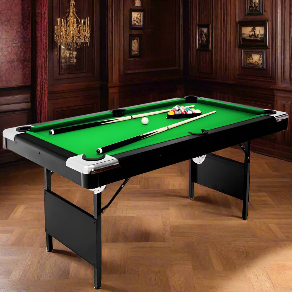 A green snooker table sold by WorkZen Interiors