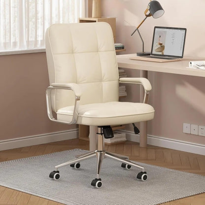 A white office chair sold by WorkZen Interiors 