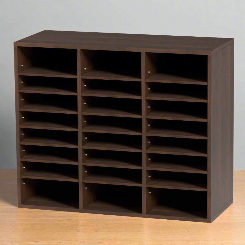 A zen office file organizer sold by WorkZen Interiors