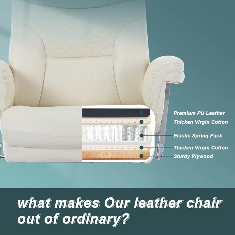 An Executive Office Chair with multiple layers sold by WorkZen Interiors