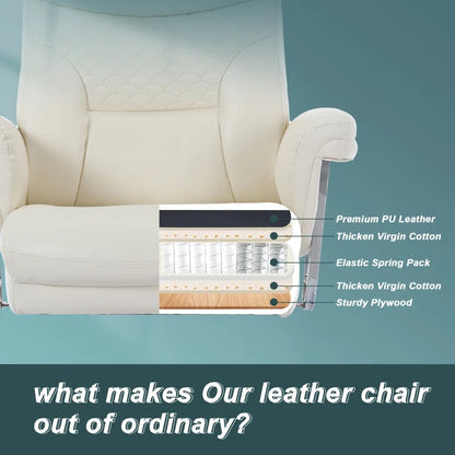 An Executive Office Chair with multiple layers sold by WorkZen Interiors