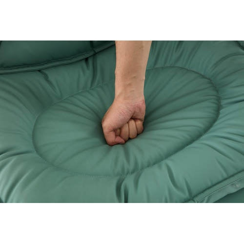 A Green armless vintage office chair sold by WorkZen Interiors